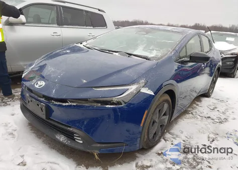 2023 Toyota Prius Le из США, поврежденный, VIN JTDACAAU3P3005155